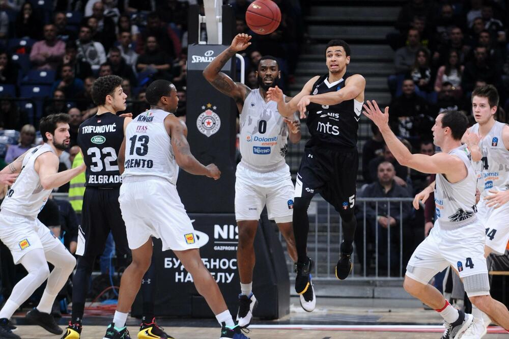 Sa meča Partizan - Trento, Foto: BRANISLAV BOZIC