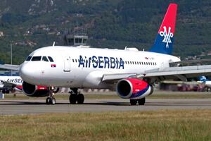 Air Serbia ljeti između Tivta i Beograda leti 36 puta sedmično