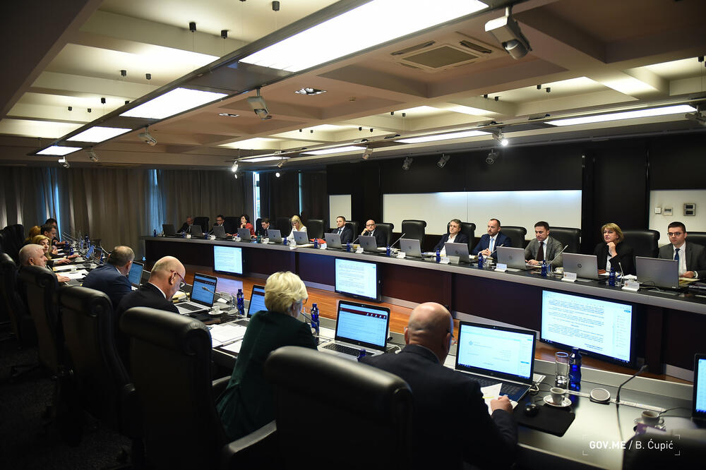 Detalj sa sjednice, Foto: Vlada Crne Gore/Bojana Čupić