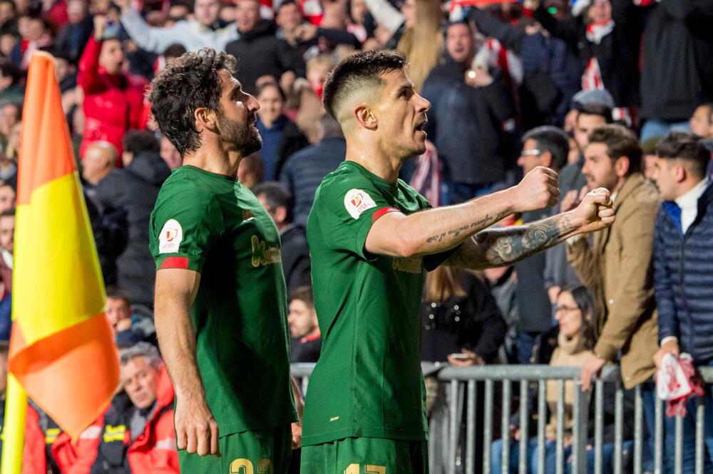 Juri Beršiš slavi gol za finale, Foto: Twitter.com/AthleticClub