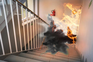 Moskva: Zbog požara u hotelu, evakuisani gosti i radnici