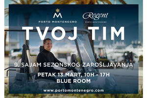 Porto Montenegro i hotel Regent traže preko 250 sezonskih radnika