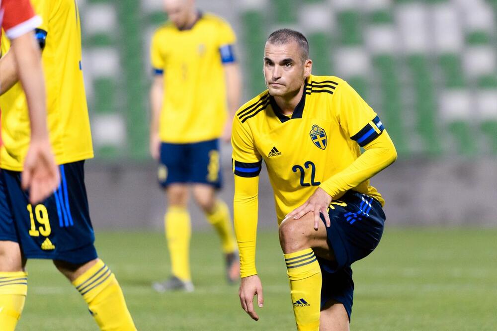 Islamović u dresu selekcije Švedske