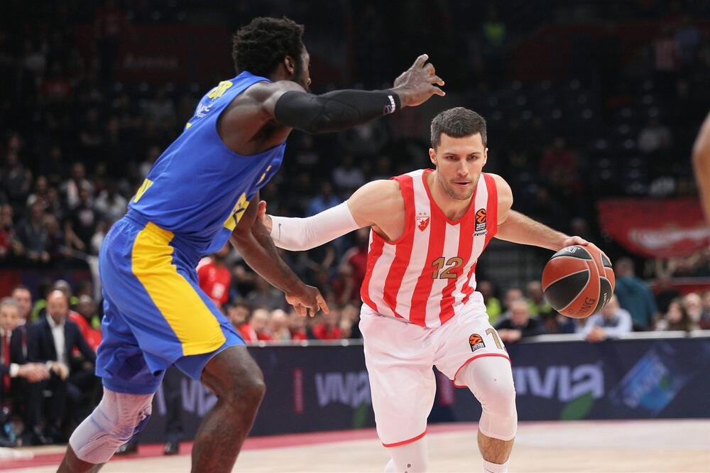 Beron na meču sa Makabijem