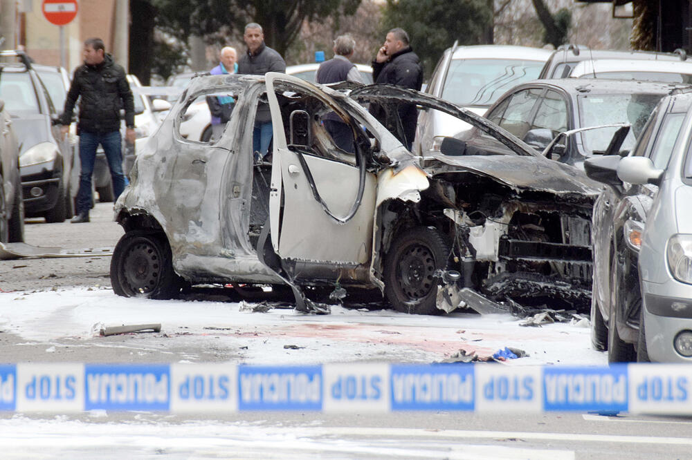 Uviđaj nakon ubistva Ćupića, Foto: Zoran Đurić