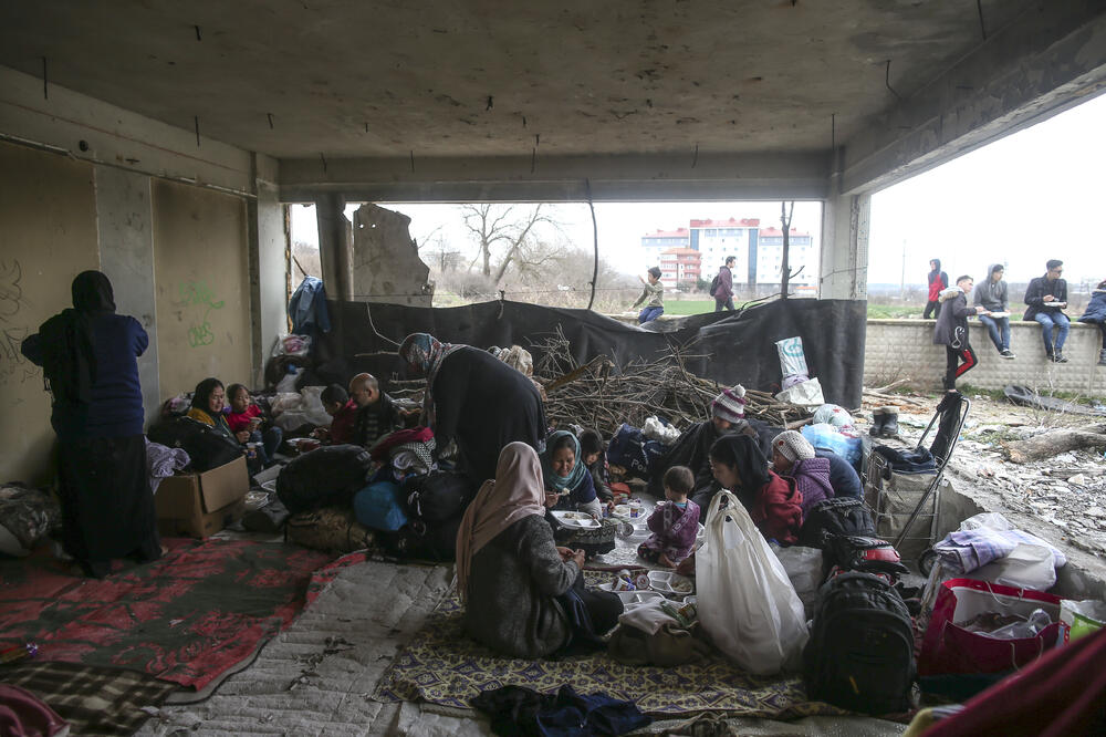 MigrantI u Jedrenu, Foto: BETA/AP, BETA/AP