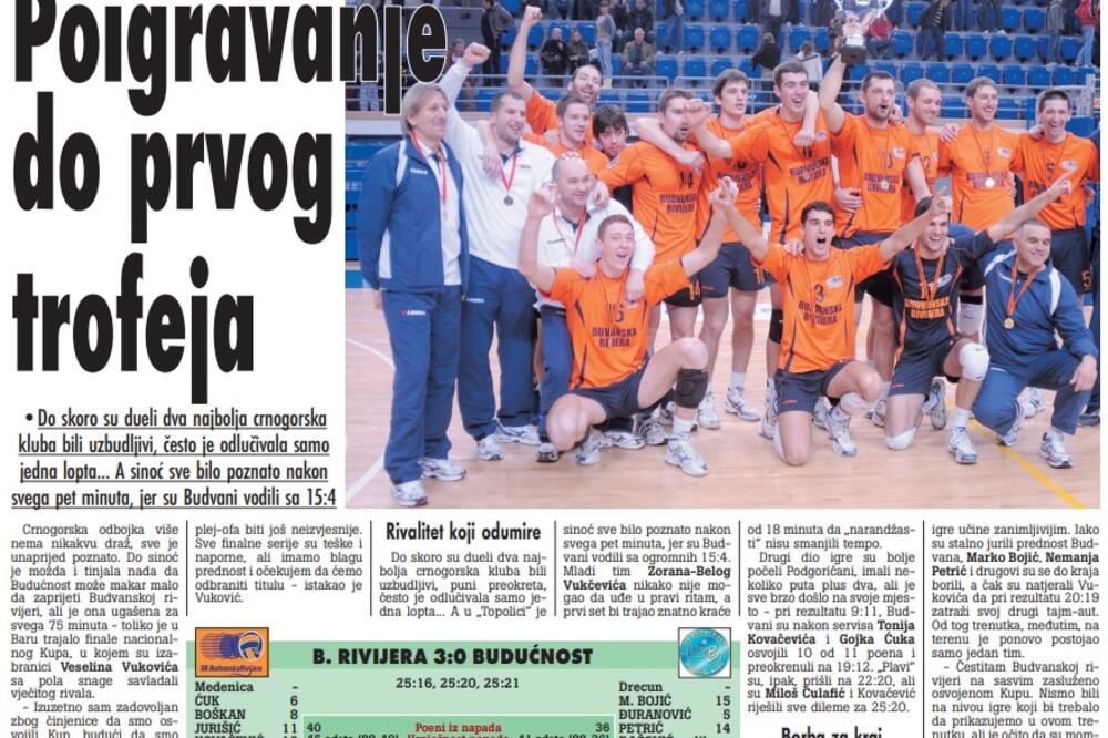 Strana "Vijesti" od 2. marta 2010., Foto: Arhiva Vijesti