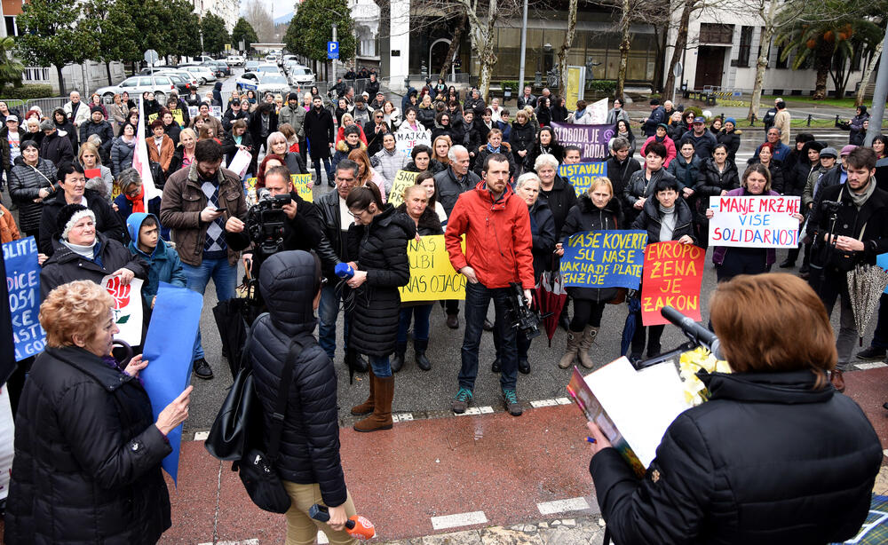 Sa današnjeg protesta
