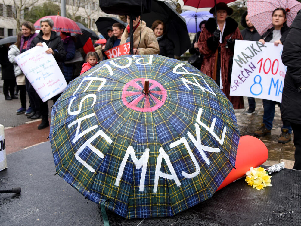 Sa današnjeg protesta