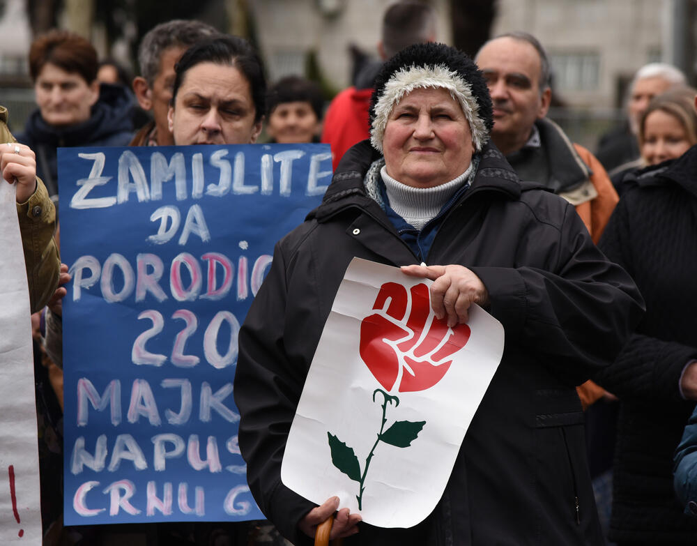 Sa današnjeg protesta