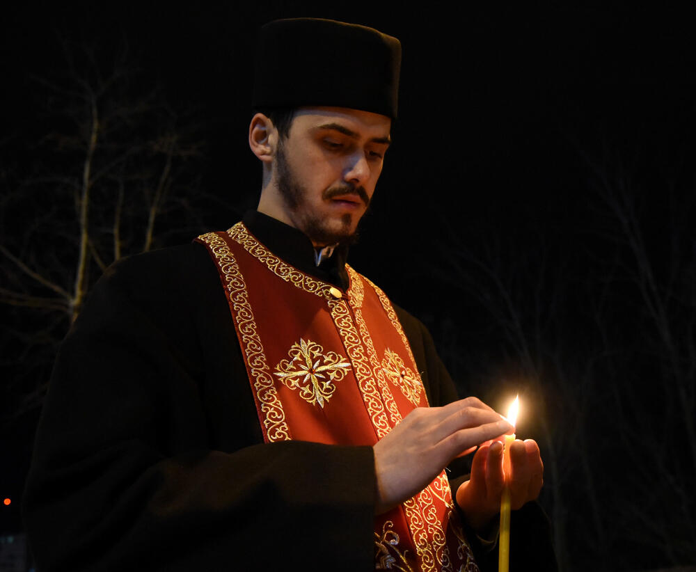 Sa večerašnje litije u Podgorici