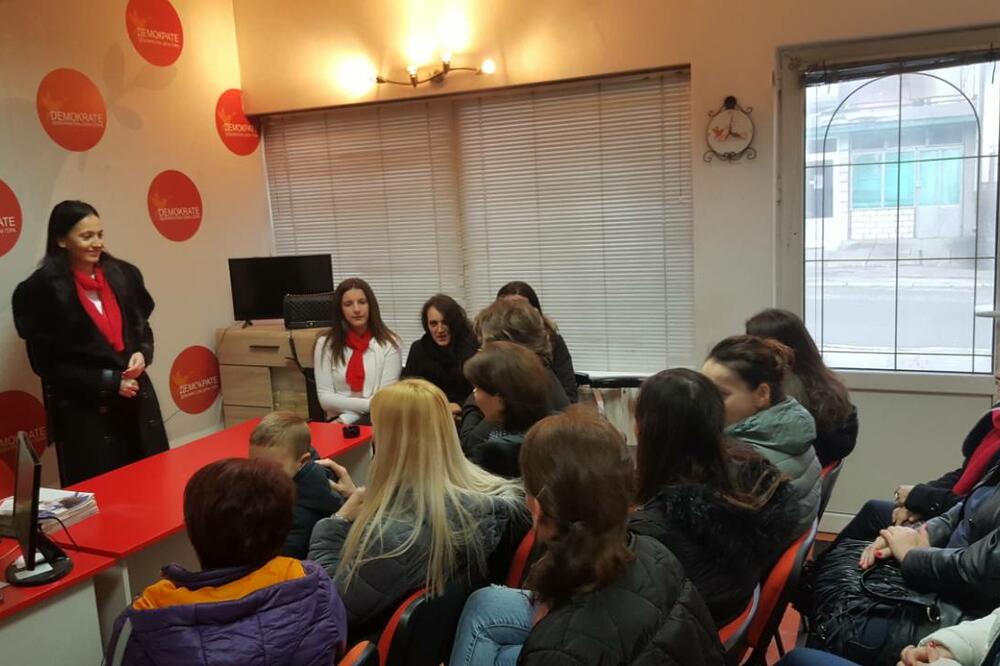 Sa sastanka, Foto: Demokrate