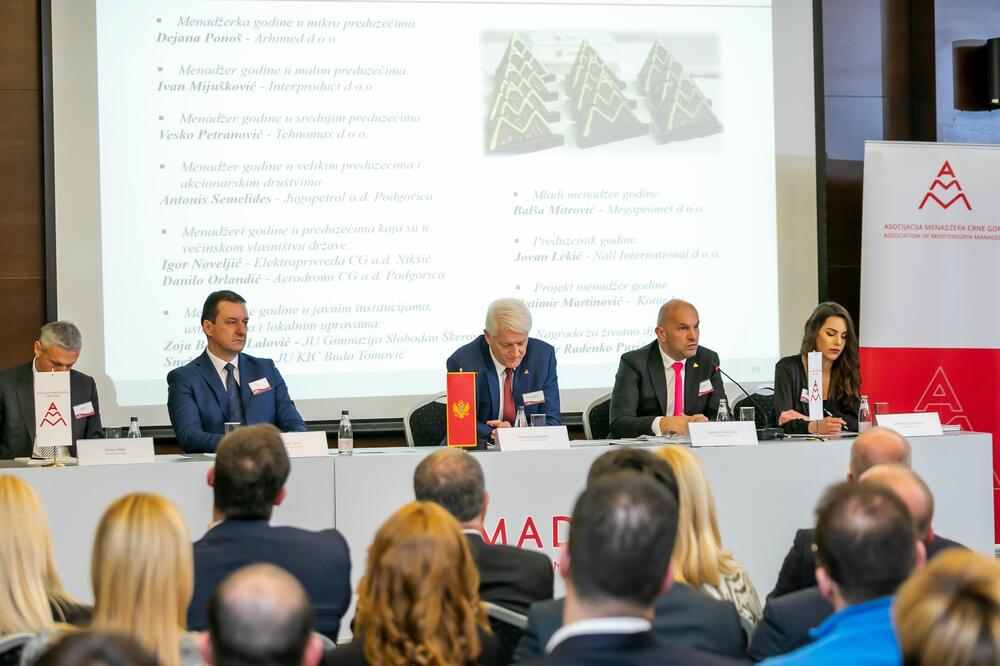 Izabrani najbolji menadžeri, Foto: Asocijacija menadžera Crne Gore