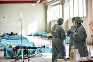 Ljekari u Italiji rade kao u ratnim uslovima