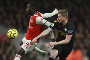 Mančester siti - Arsenal: Odloženo!