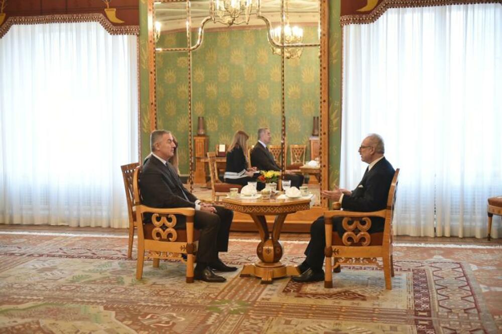 Đukanović u Letoniji, Foto: Kabinet predsjednika