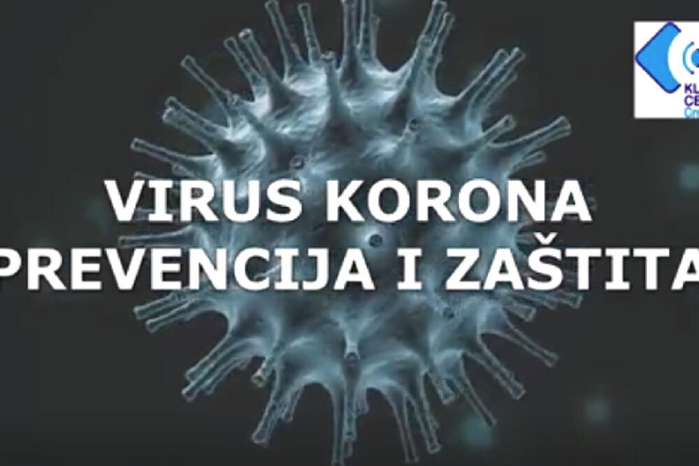 Kako se zaštiti od virusa korona?, Foto: Screenshot video KCCG