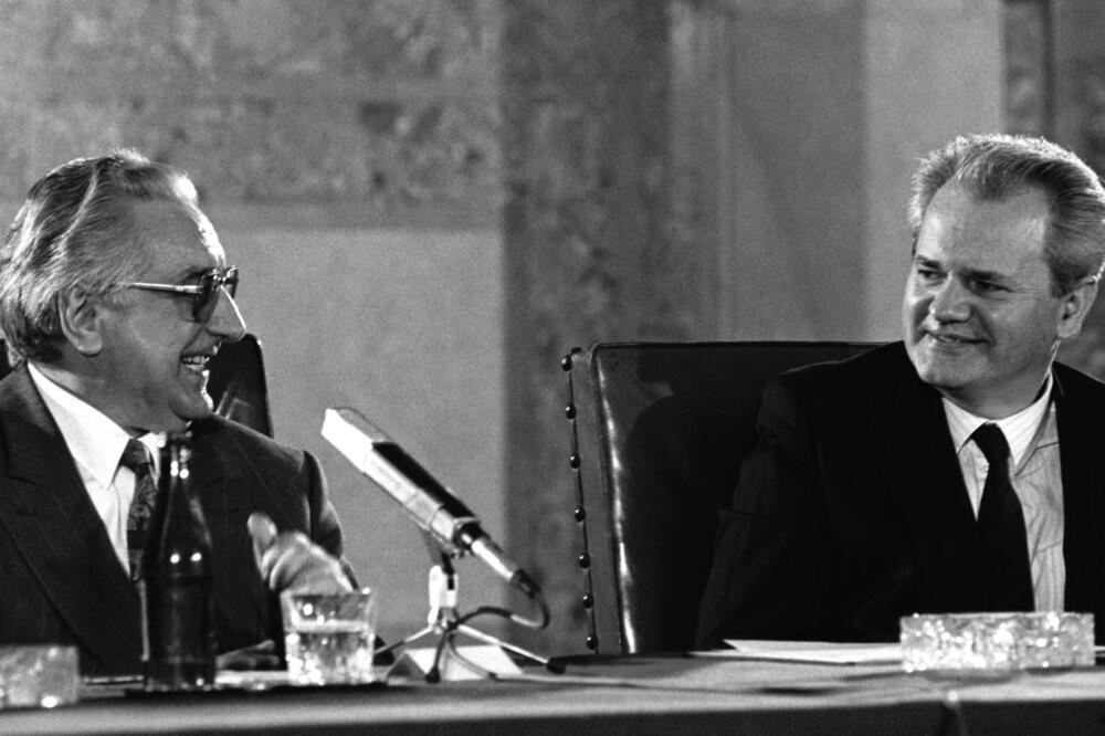 Tuđman i Milošević, Foto: Reuters