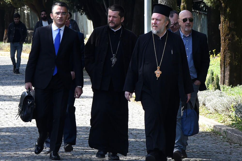 dolazak predstavnika MCP na sastanak sa Vladom, Foto: Luka Zeković