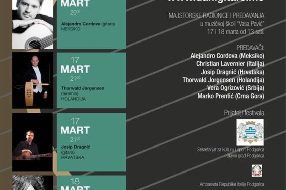 Plakat Dana gitare, Foto: Promo