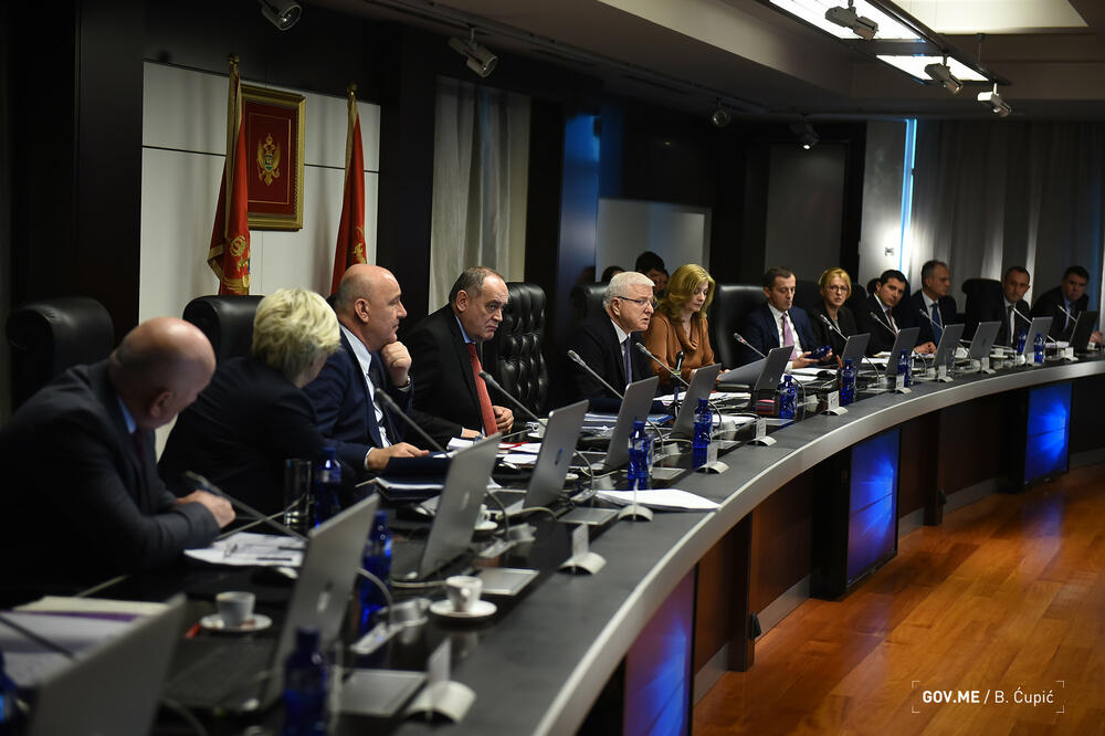 Sa sjednice Vlade, Foto: Bojana Ćupić