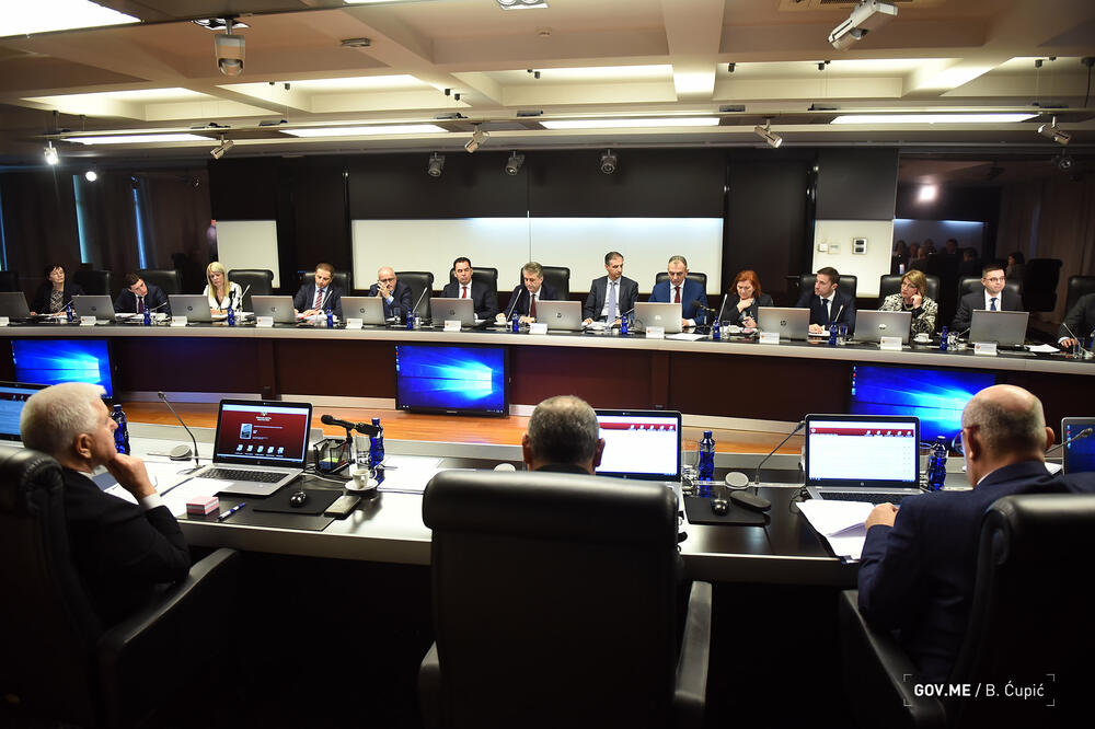 Sa sjednice Vlade, Foto: Bojana Ćupić