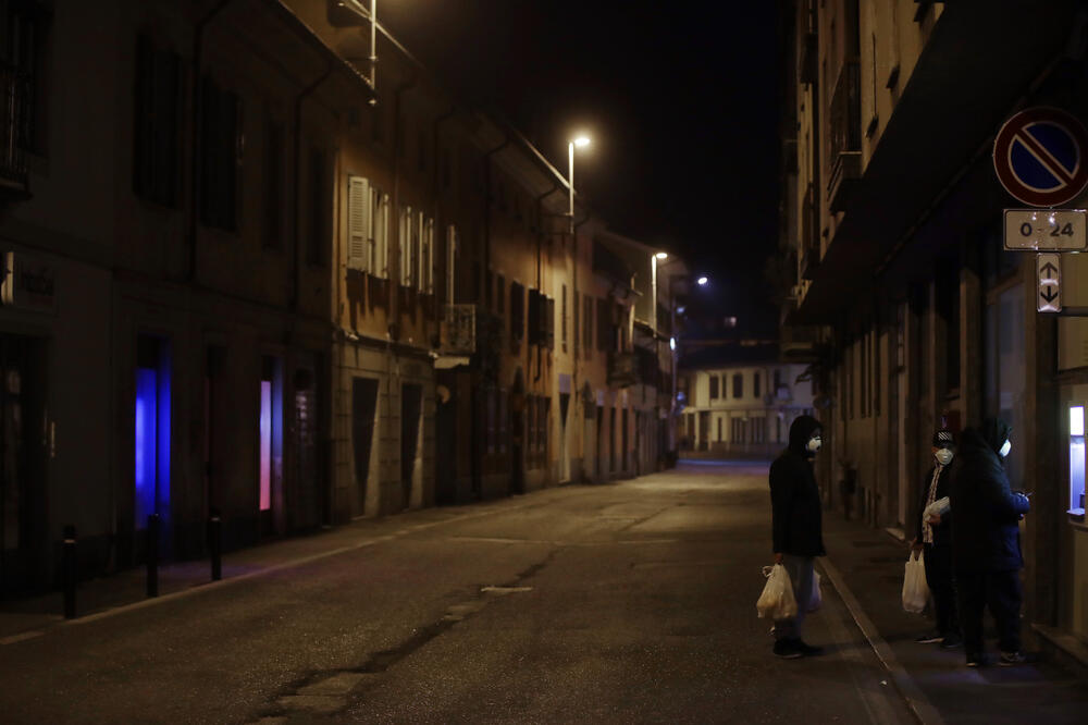 Detalj iz grada Lodija u sjevernoj Italiji, Foto: BETA/AP