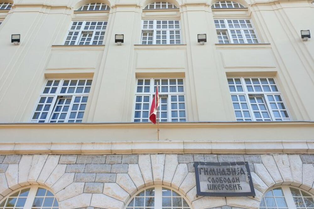 Gimnazija Slobodan Škerović, Foto: Twitter