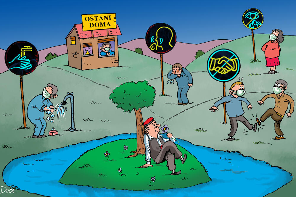 Karikatura, Foto: Dušan Duca Gađanski