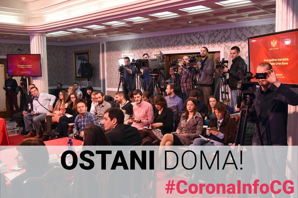 Novinari, Foto: Vlada Crne Gore