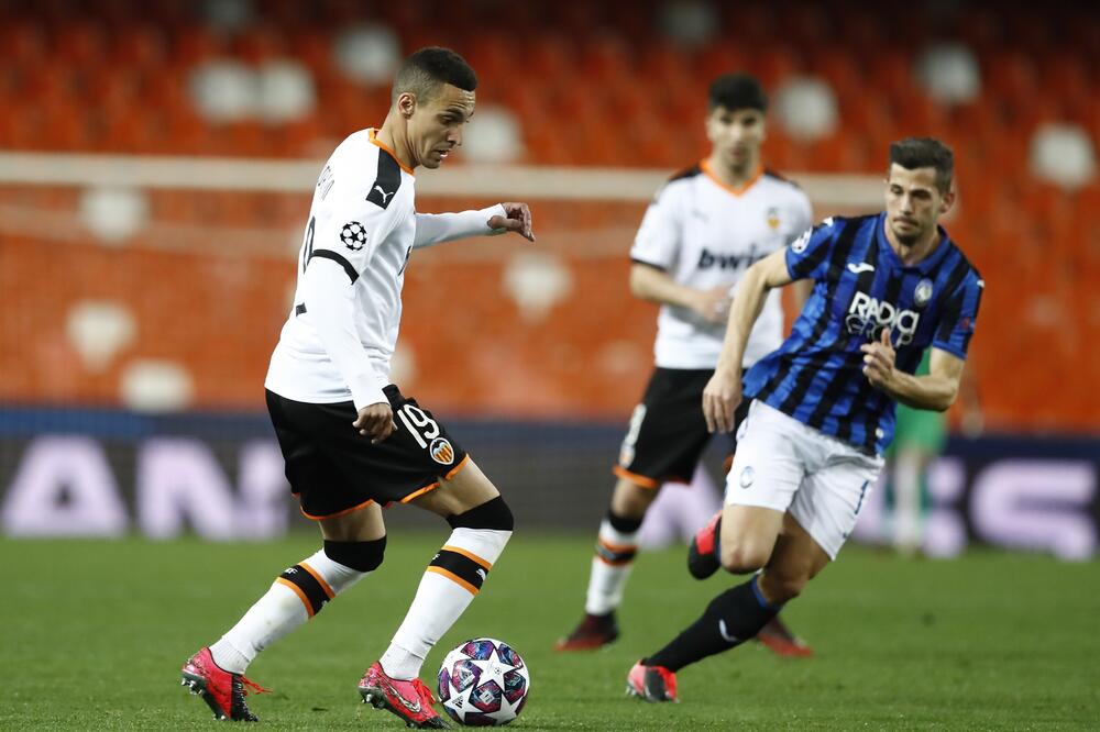 Detalj sa meča Valensija-Atalanta, Foto: BETA/AP