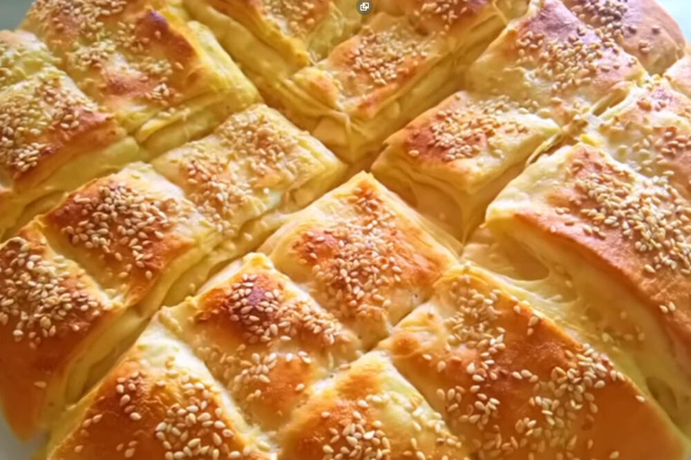 Pogača sa sirom, Foto: Youtube Printscreen / Kuvajmo lako