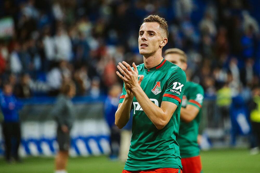 Luka Đorđević u dresu Lokomotive