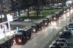 Italija: Vojni kamioni prevoze preminule na kremiranje