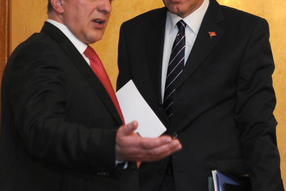 Andrija Mandić, Ranko Krivokapić, Foto: Savo Prelević