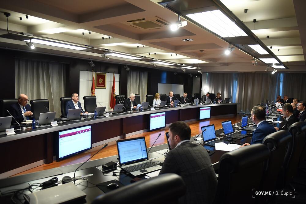 Sa sjednice Vlade, Foto: Gov.me