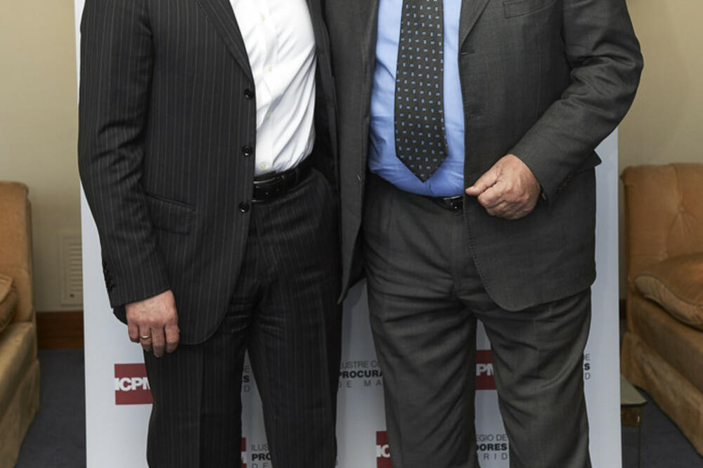 Peđa Mijatović i Lorenco Sanc