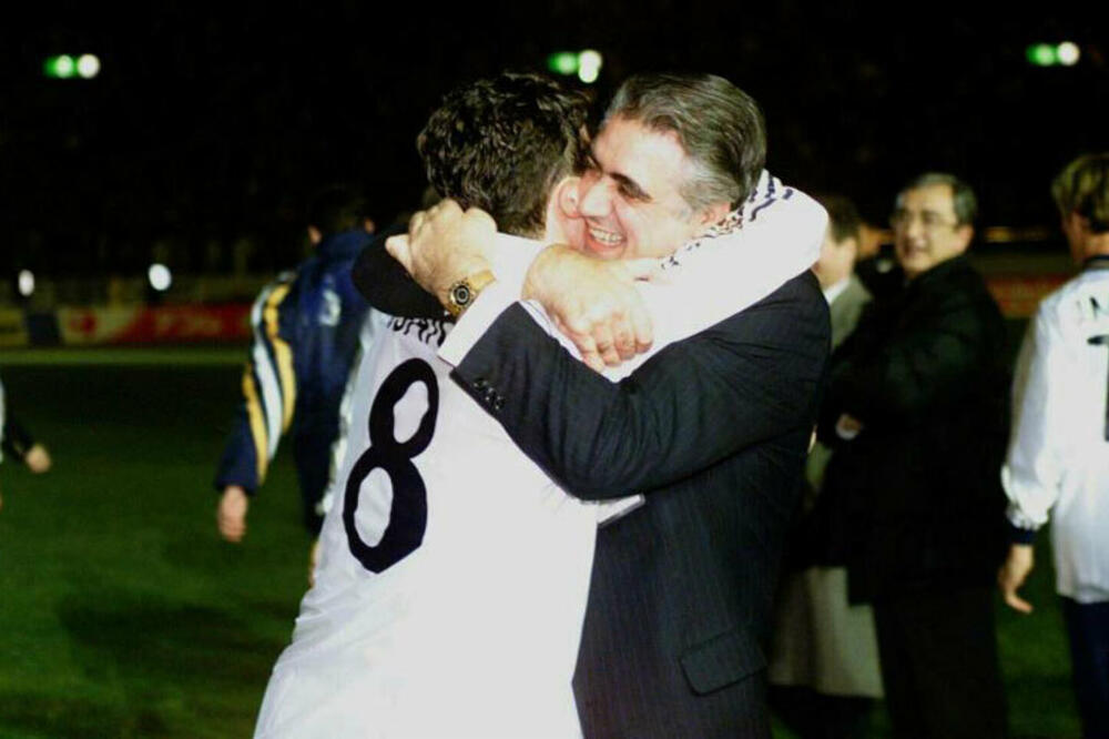 MIjatović i Sanc nakon finala Lige šampiona 1996., Foto: Marca