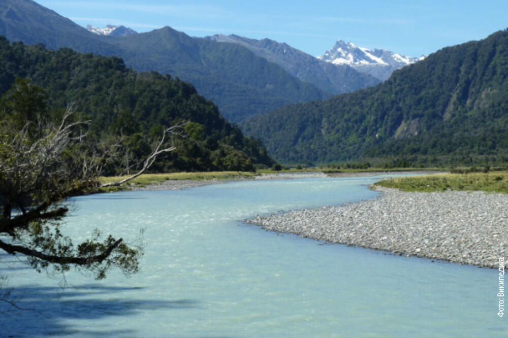 Rijeka na Novom Zelandu, Foto: Twitter