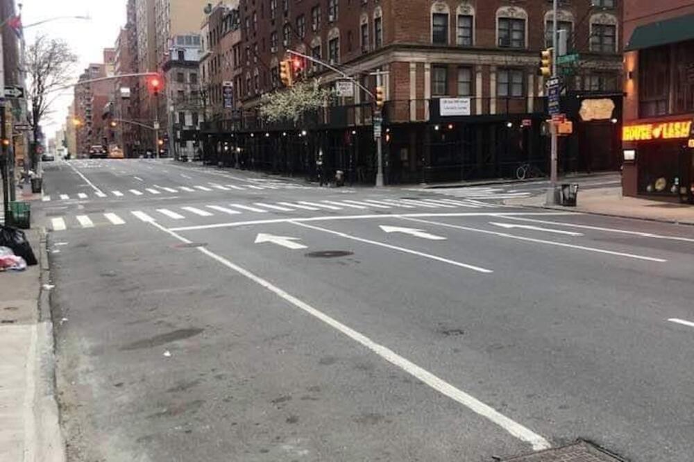 Prazne ulice u Njujorku, Foto: Katarina Sarić, Katarina Sarić