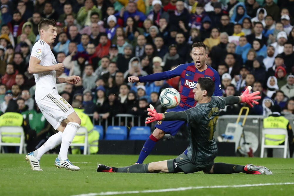 Sa utakmice Real - Barselona, Foto: AP
