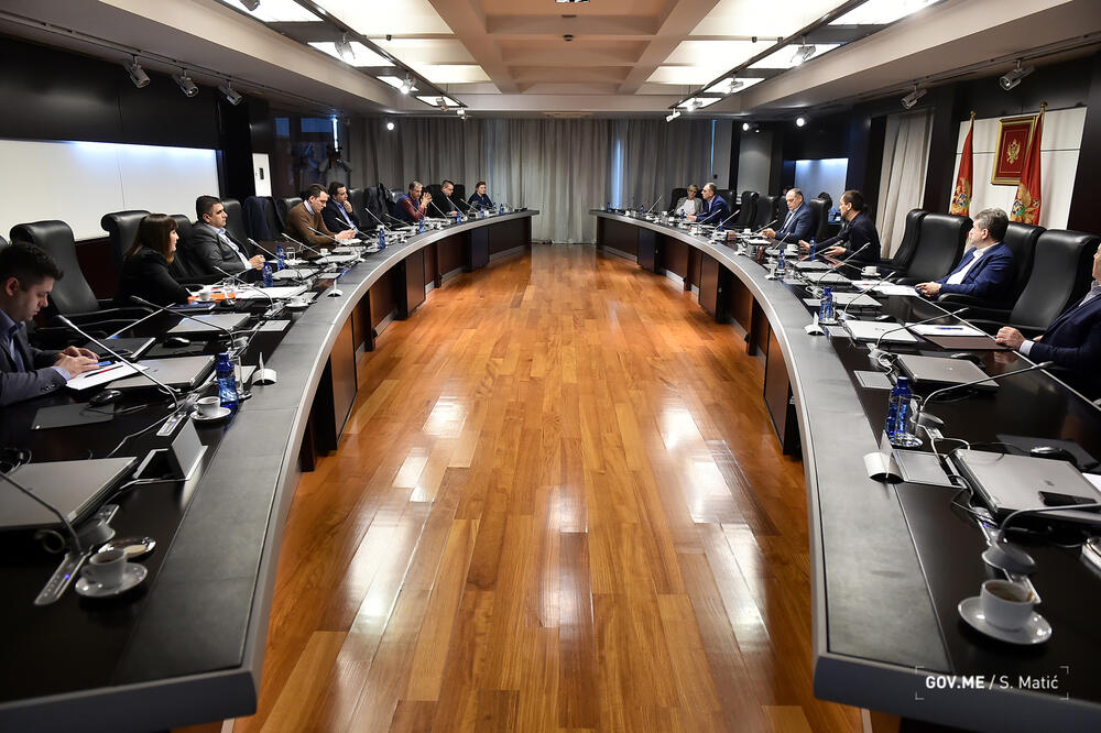 Sa jedne od sjednica Nacionalnog koordinacionog tijela za zarazne bolesti, Foto: Vlada Crne Gore