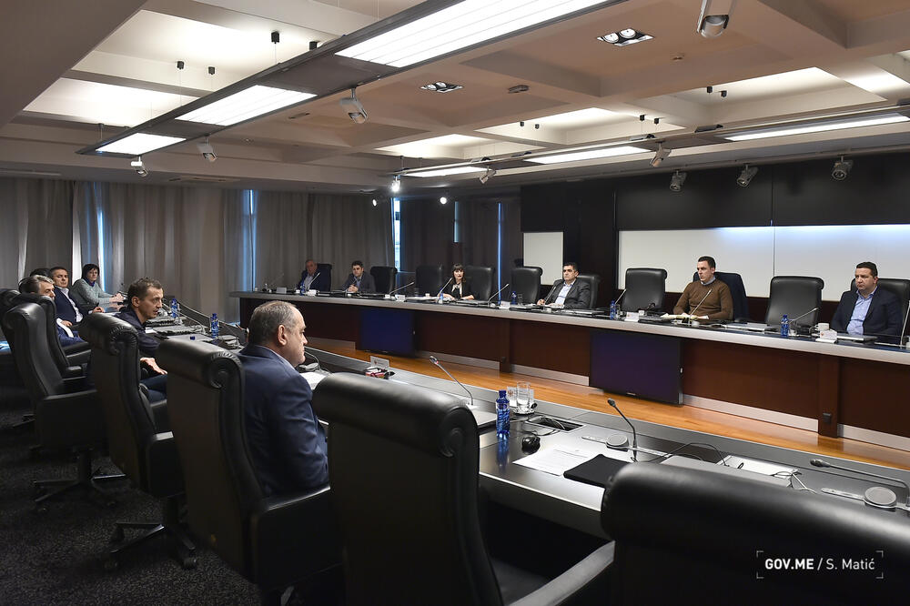 Sa sjednice Nacionalnog koordinacionog tijela za zarazne bolesti, Foto: SasaMatic