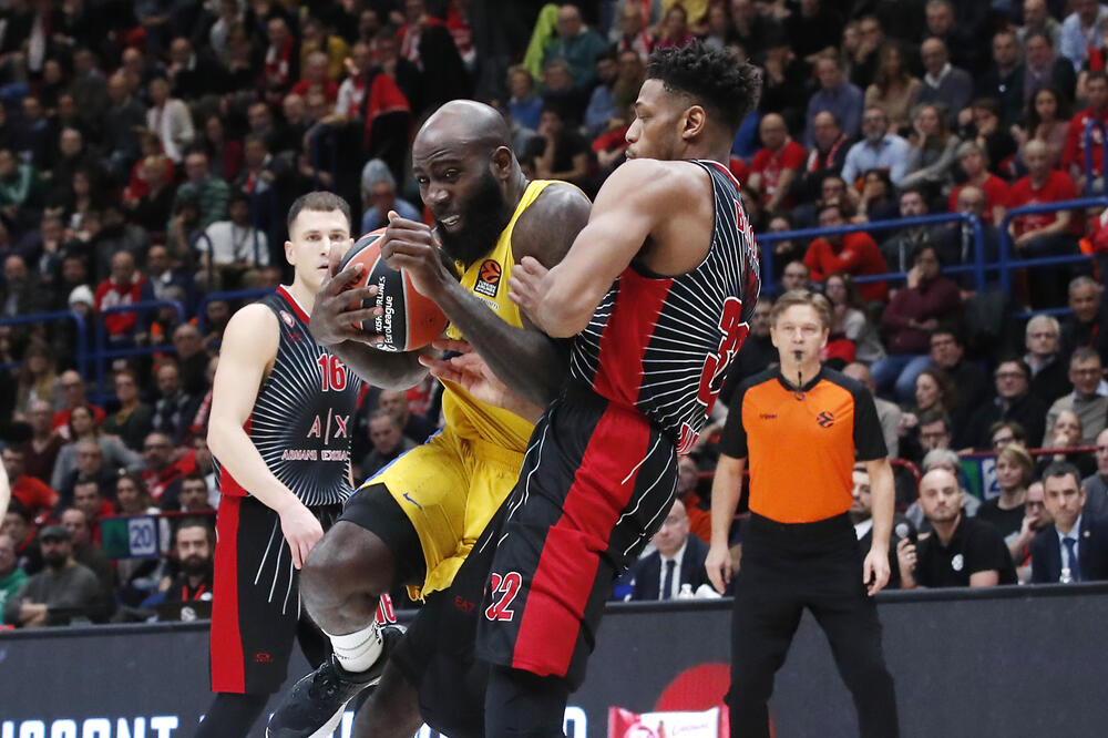 Sa meča Armani - Makabi, Foto: AP