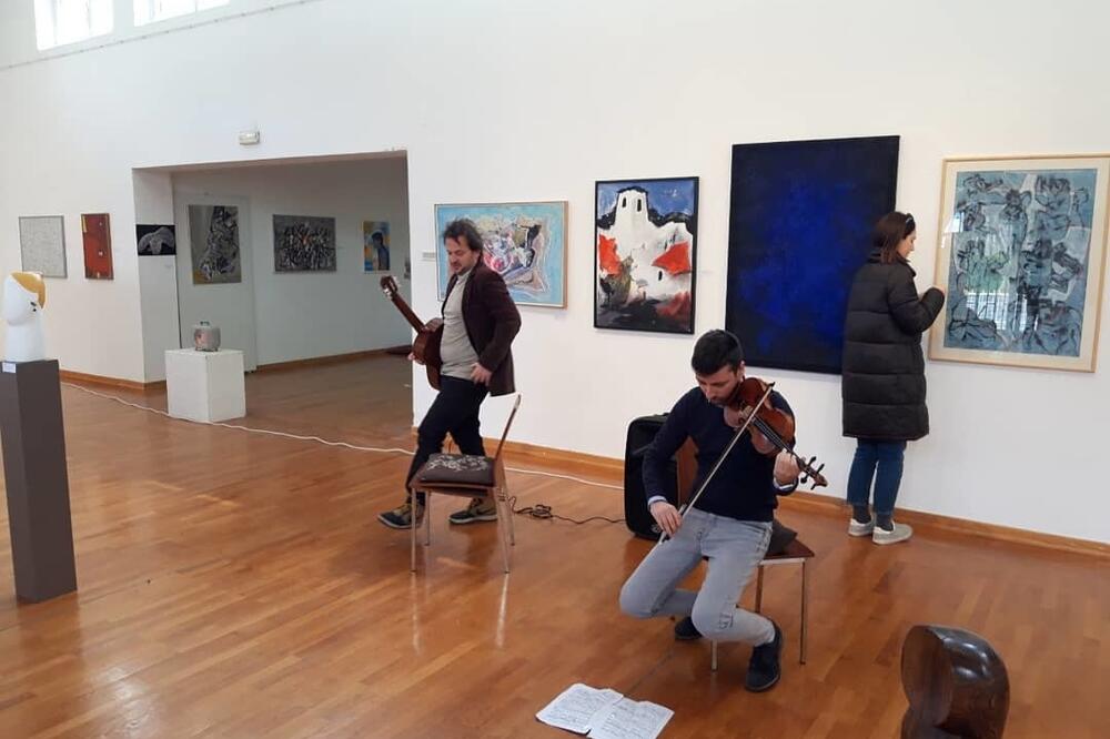 Sa pripreme za virtuelnu izložbu, Foto: ULUCG