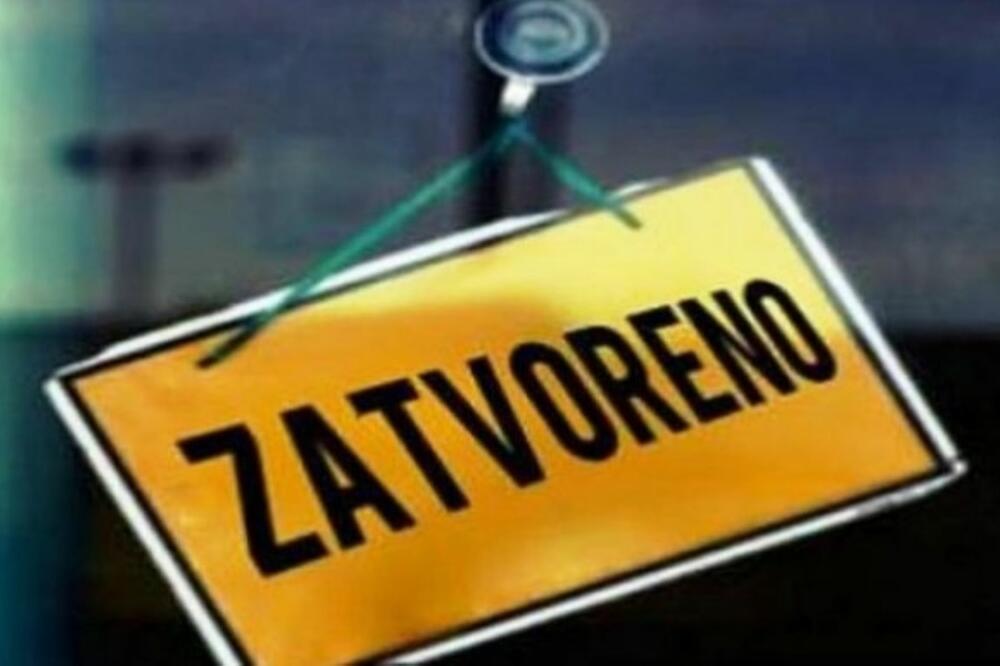 natpis "Zatvoreno", Foto: Printscreen