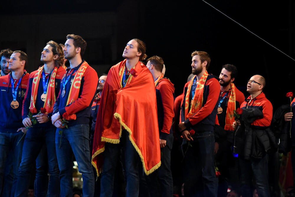 Sa dočeka vaterpolista nakon srebra u Budimpešti, Foto: BORIS PEJOVIC