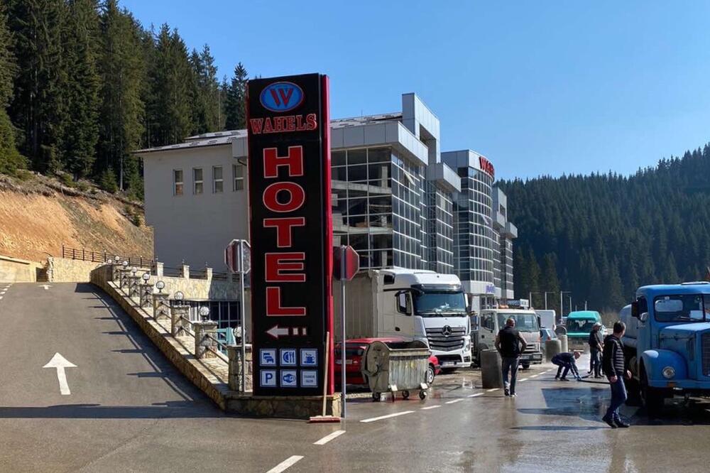 Hotel Wahels - objekat koji je određen za sprovođenje mjera karantina u Rožajama, Foto: Opština Rožaje