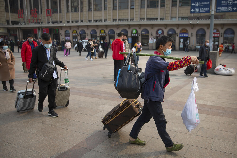 Željeznička stanica u Pekingu, Foto: AP