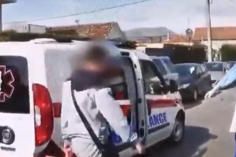 Poslat u karantin, Foto: Twitter/Uprava policije